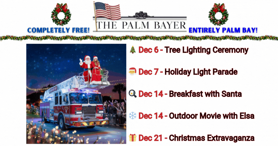Image for article: 🎄 Get Ready for the Palm Bay Holiday Light Parade and Festivities! 🎄
