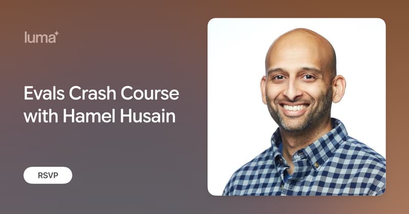 Cover image for AI Evaluations Crash Course | Hamel Husain