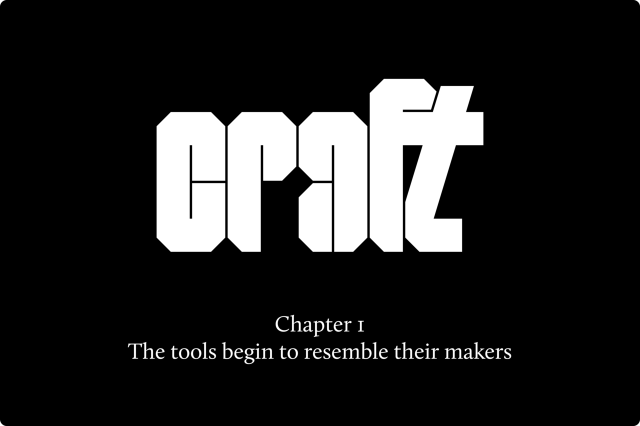 Substack banner for @craft
