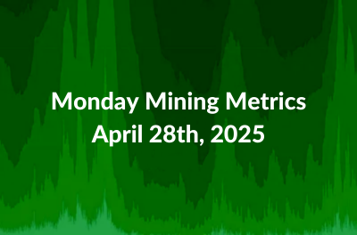 Monday Mining Metrics: Howard Lutnick Praises Bitcoin Miners