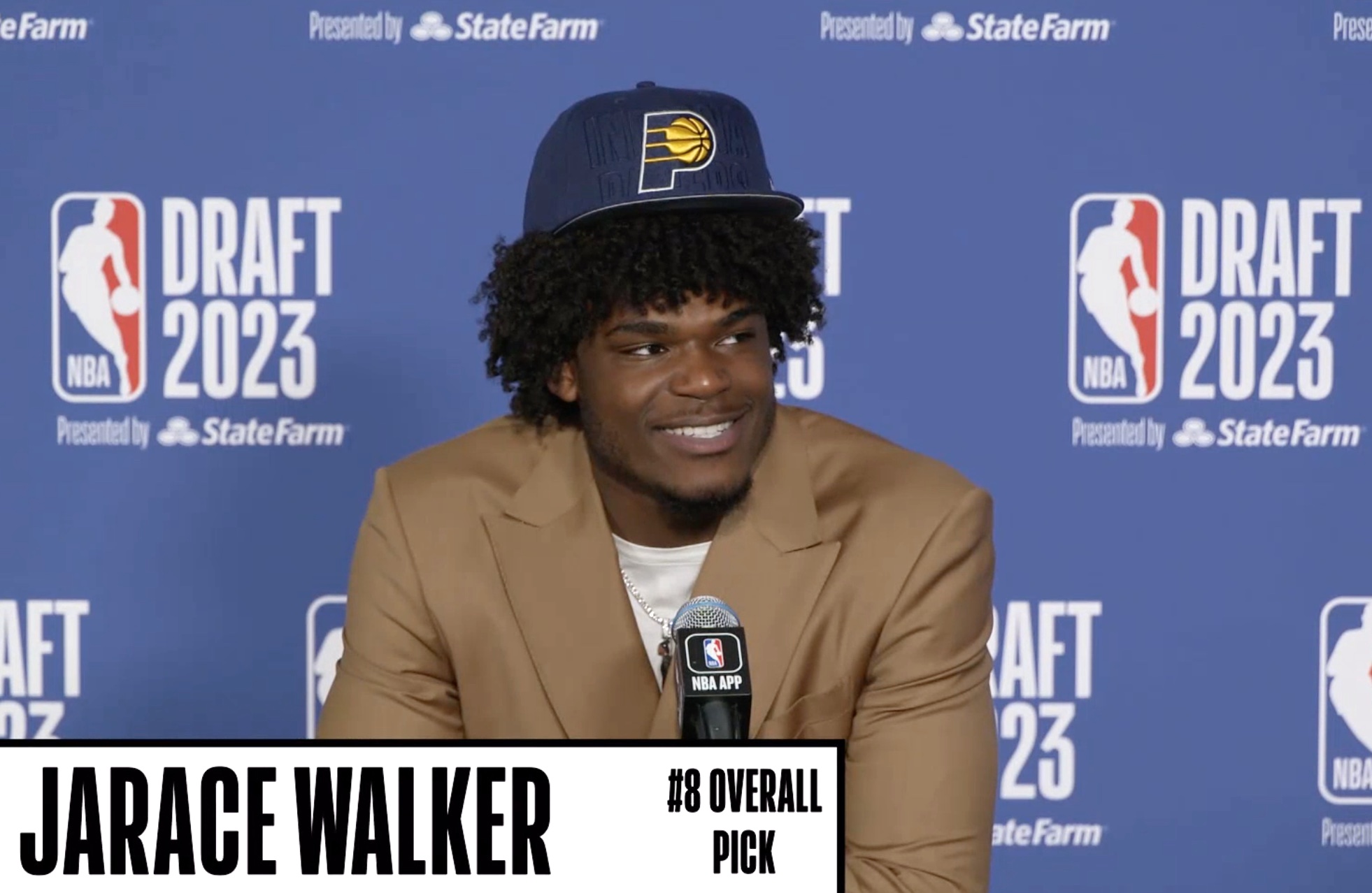 Pacers trade back, then get their guy at No. 8 Houston's Jarace Walker