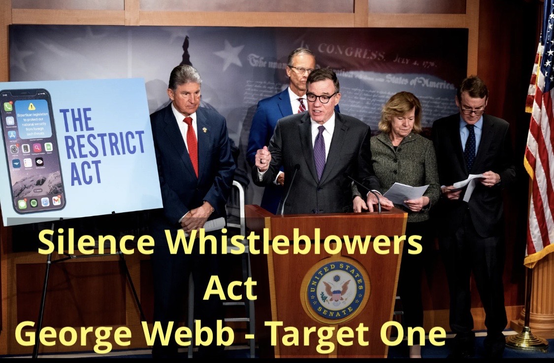 Did Dr. Robert Malone Enlists Senator Warner To Initiate A RESTRICT ACT Case To Censor George Webb?