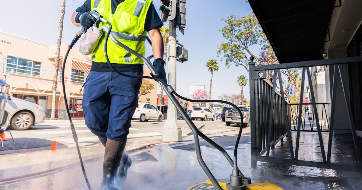 Power Washing for Commercial Properties: Hygiene & Safety
