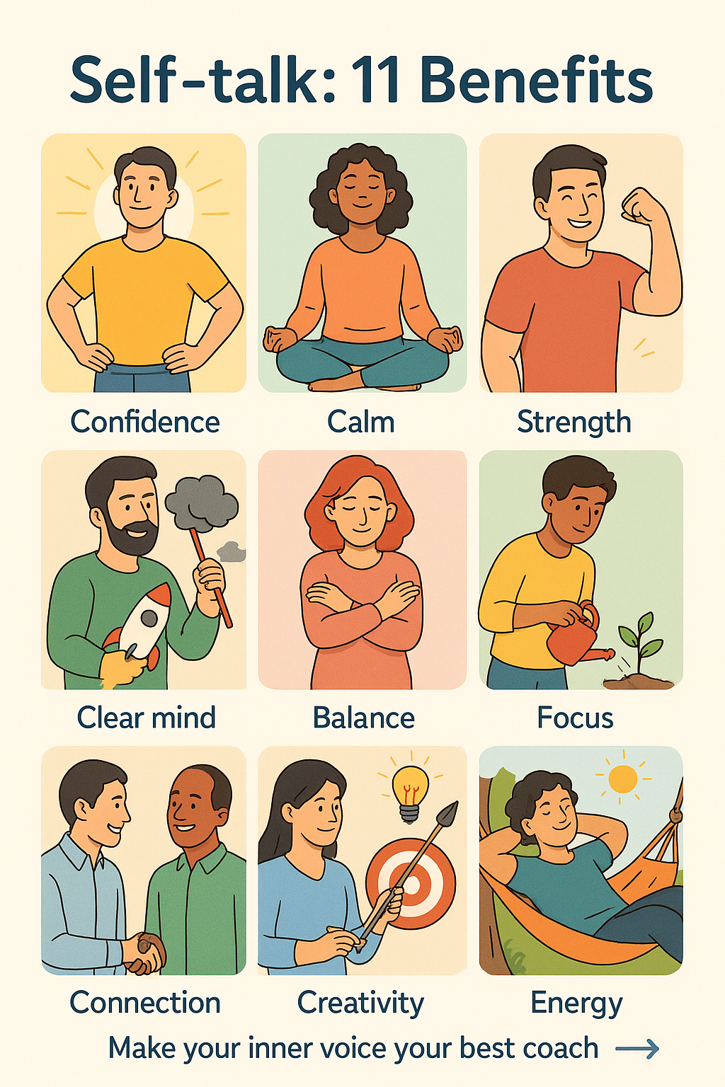 Self-talk – Your Conversation with the Most Important Person in Your Life