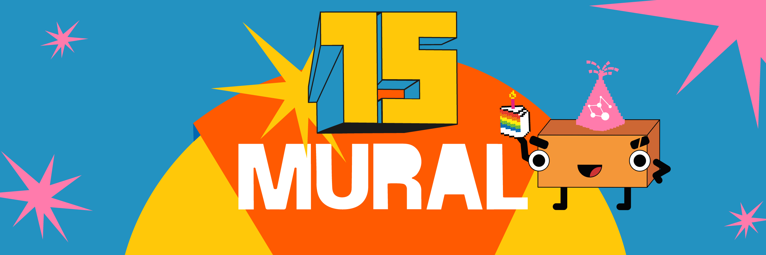 Celebre com a gente o lançamento do Mural Local!