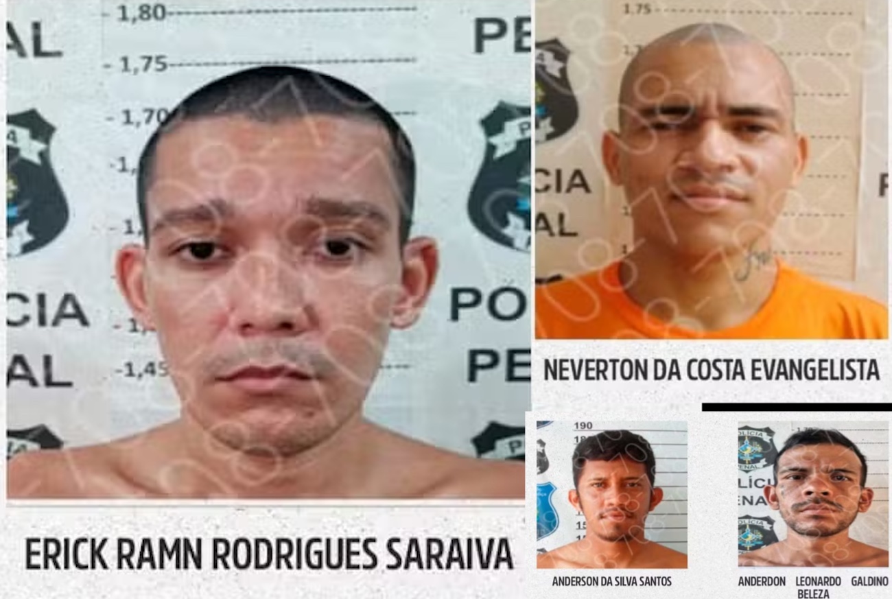 Mais quatro detentos fogem do sistema prisional de Porto Velho