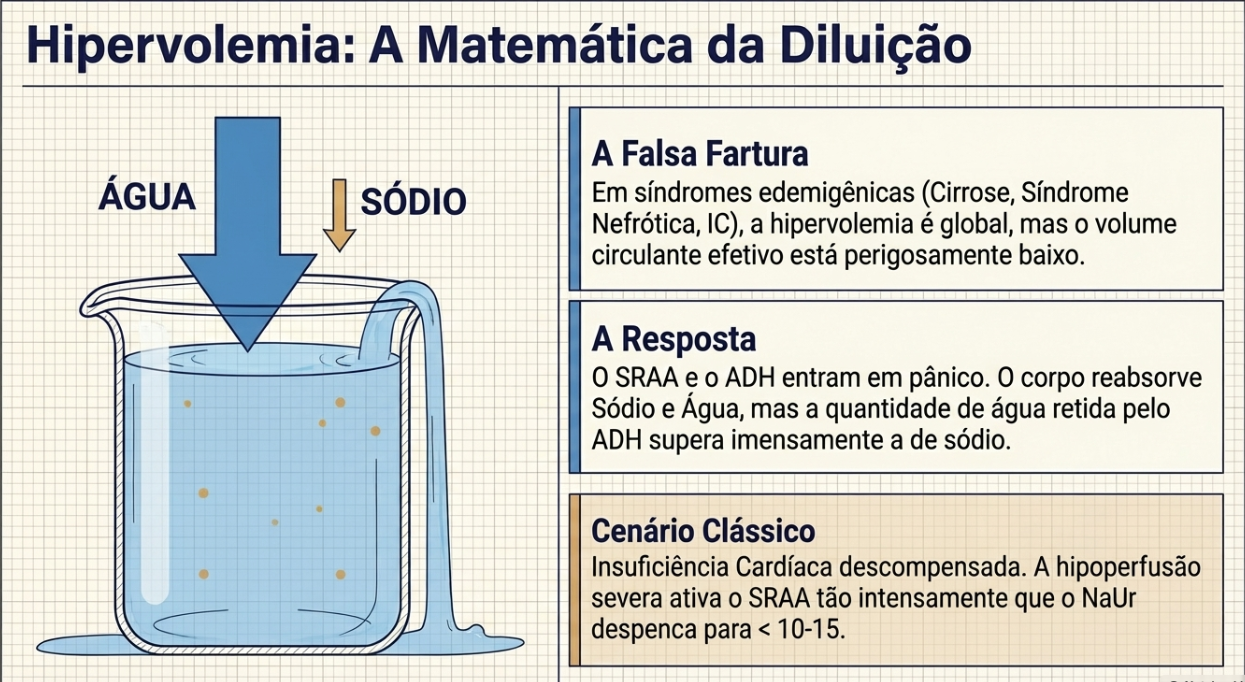 Hiponatremia: um resumo sobre as principais causas e tratamento