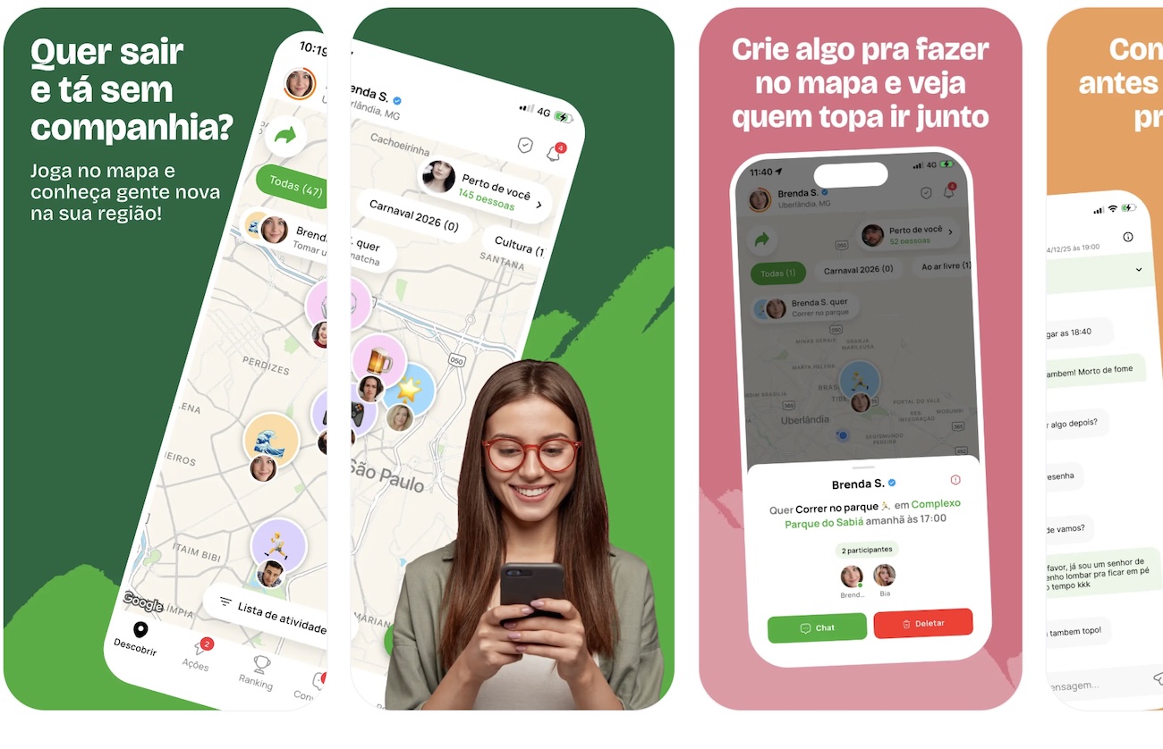 Conheça o app Boora, o mapa social para incentivar encontros presenciais e atividades espontâneas nas cidades