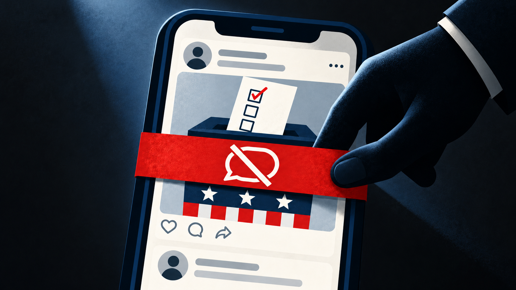 The Democrat Lawyers Secretly Censoring Your Election Posts