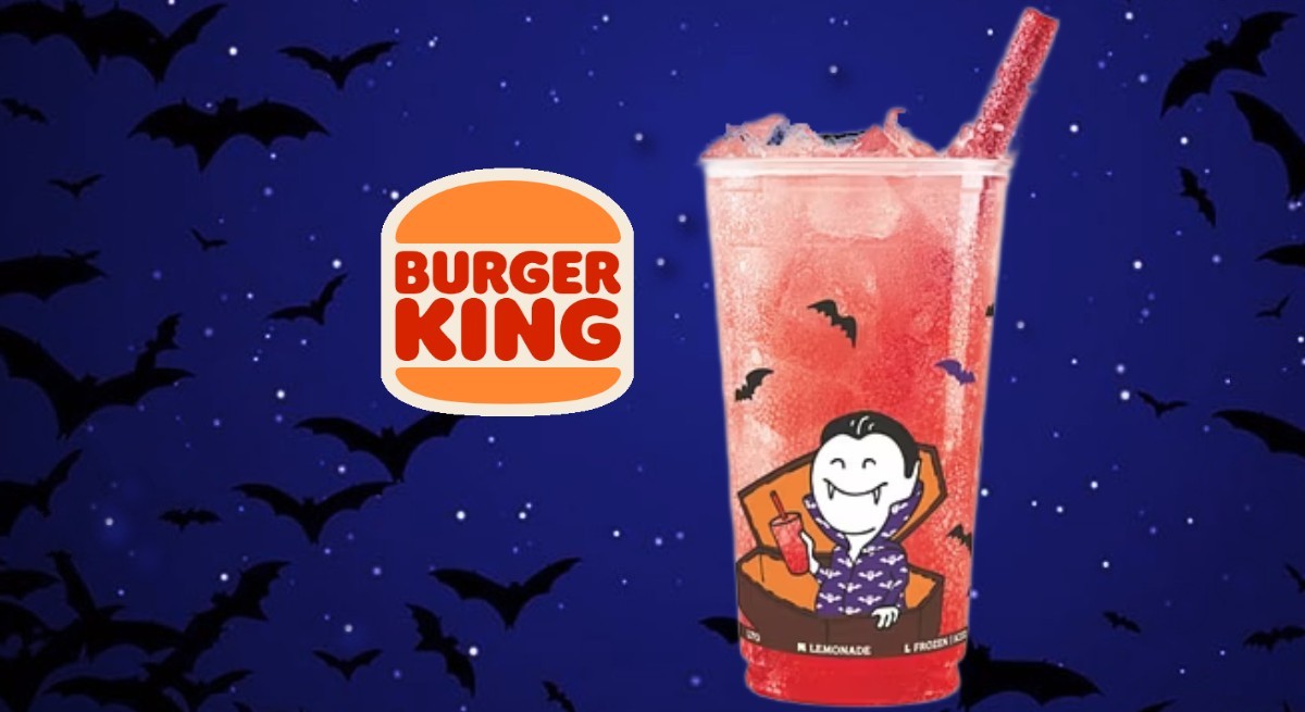 Burger King’s Vampire’s Bite is a blood-red Halloween Sprite