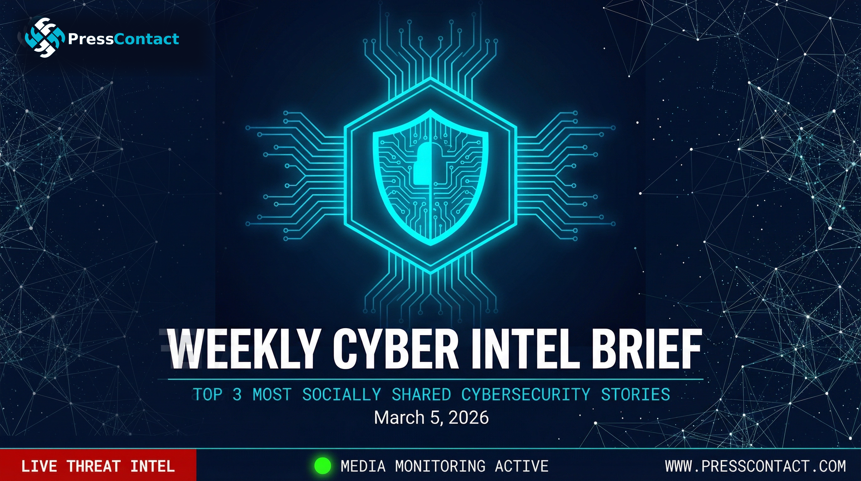 Weekly Cyber Intel Brief: Top 3 Cybersecurity Stories - Week of Feb 27 - Mar 5, 2026