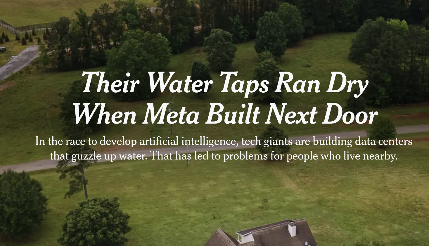 The AI water issue is fake - Andy Masley