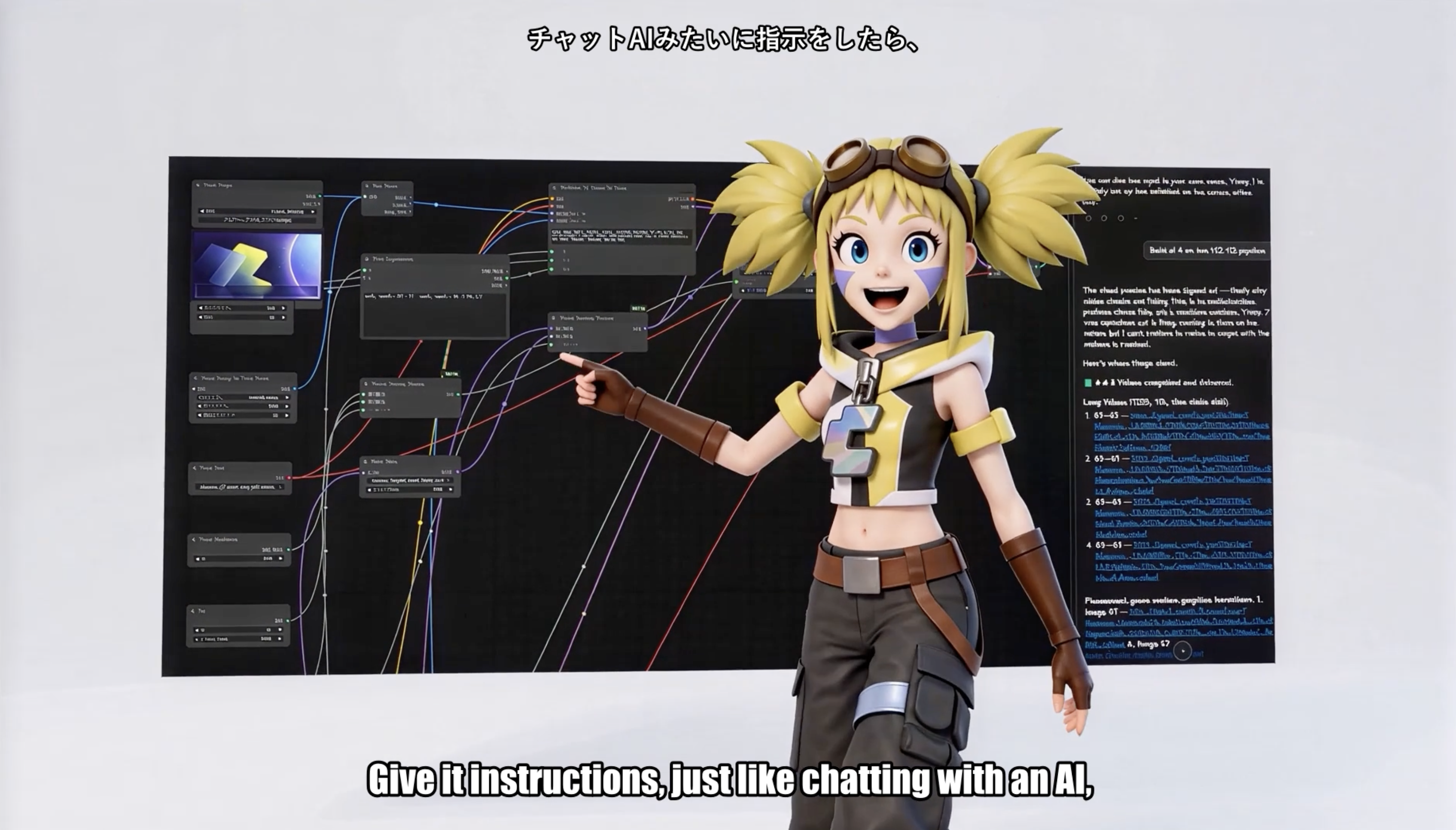 Creating the story of YUI with 852話 Hakoniwa and Comfy Agent