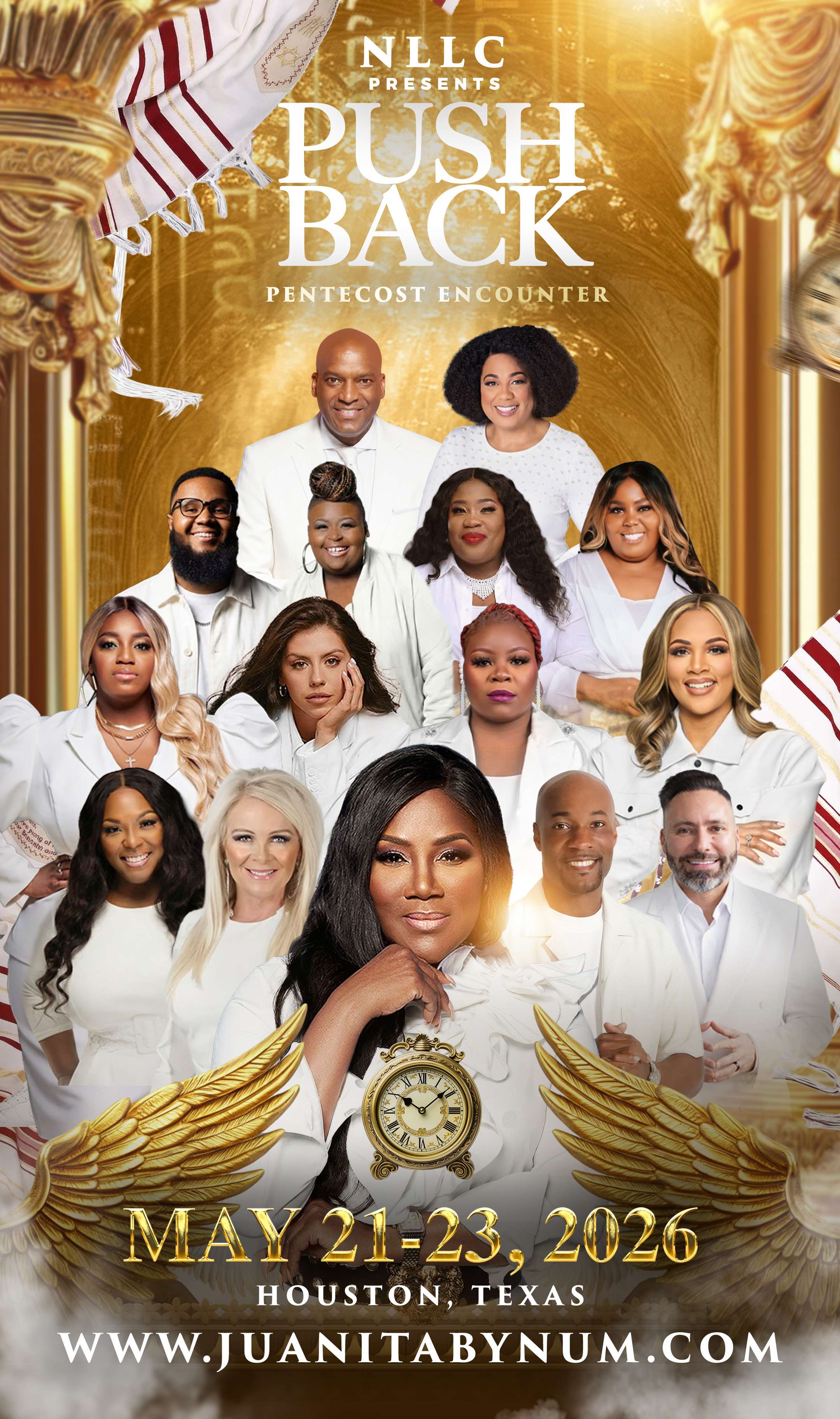 Dr. Juanita Bynum to Host Push Back Pentecost Encounter in Houston, Texas