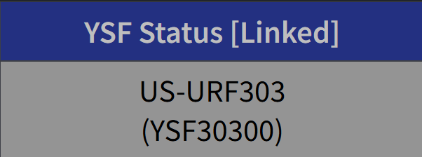 URF and YSF shown in WPSD dashboard