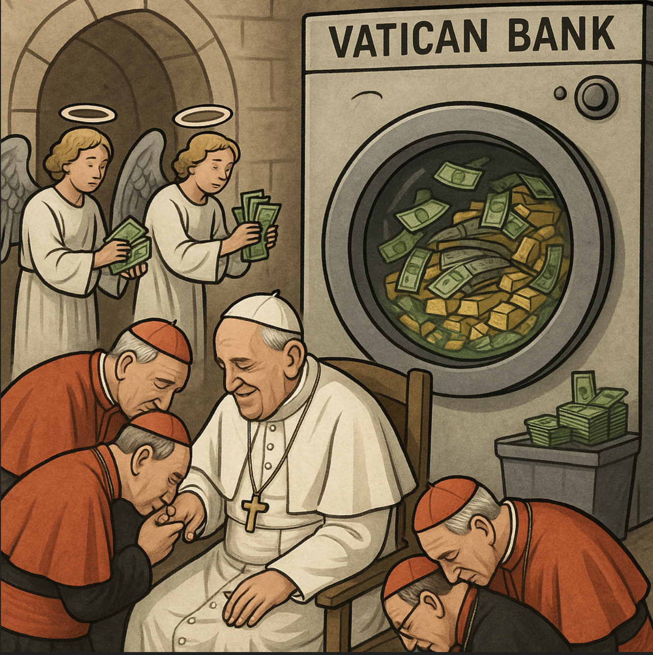Pope Of A Different Color And The Vatican Bank