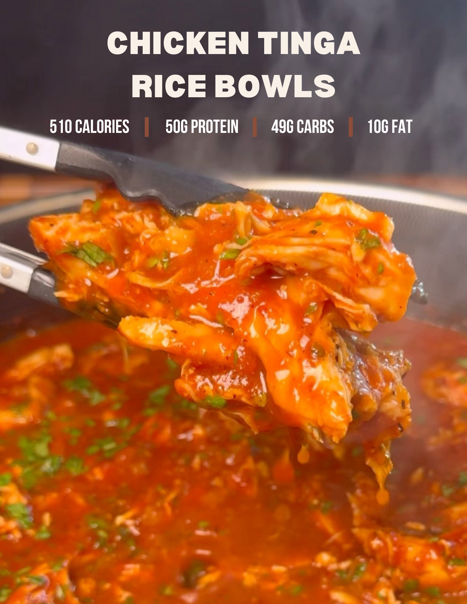 Tinga Rice Chicken Tinga Rice Bowls - by Stealth Health Life