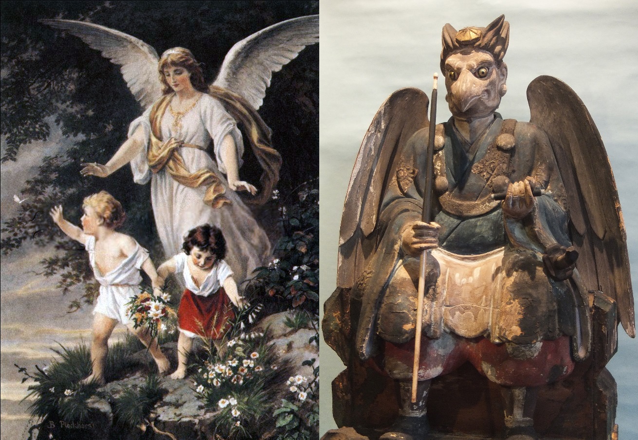 The Geometry of Sin: Why Angels Fall and Tengu Slide