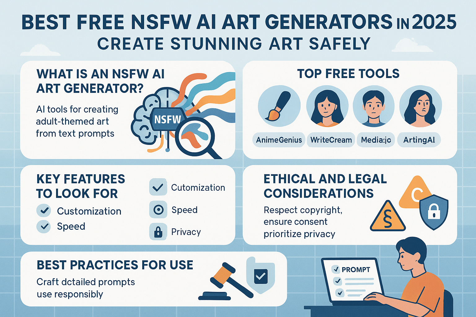 Best Free NSFW AI Art Generators for Stunning Art in 2025