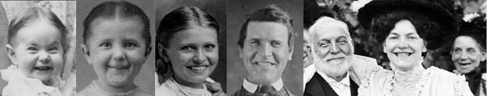 walls of medical school class portraits 2