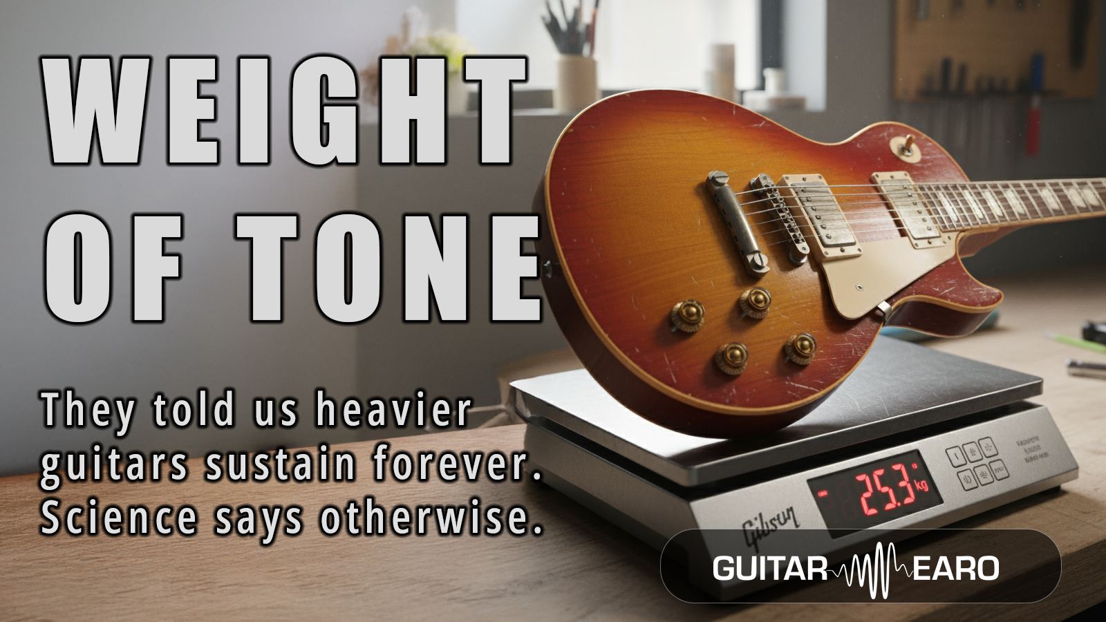 Heavy guitars sustain