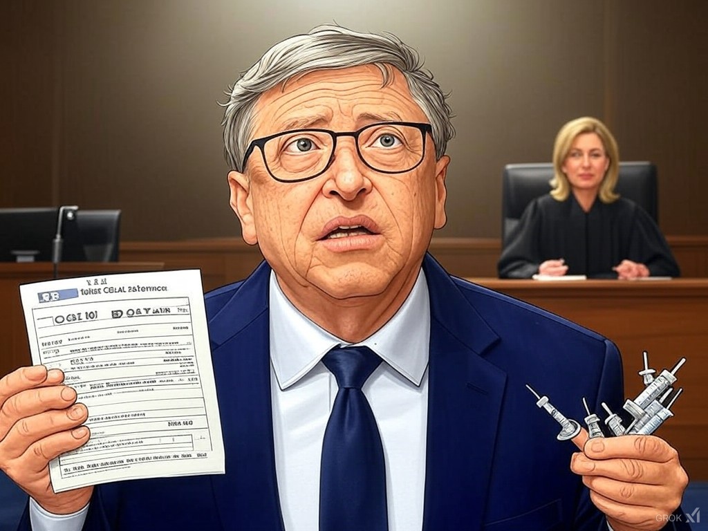 Bill Gates' Foundation Tax-Exempt Status Faces Court Showdown Amid Vaccine Profit Allegations
