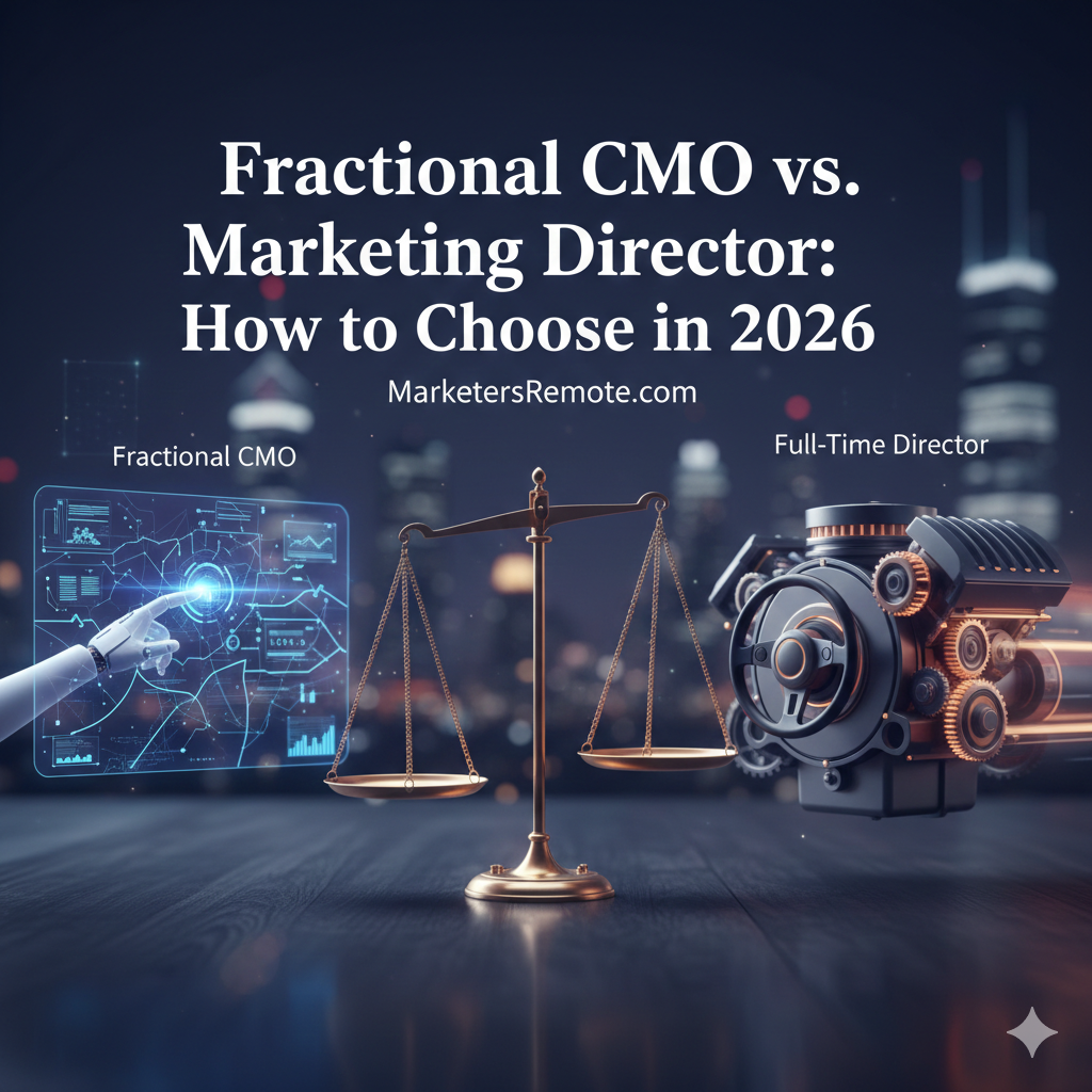 Fractional CMO vs. Marketing Director: How to Choose in 2026