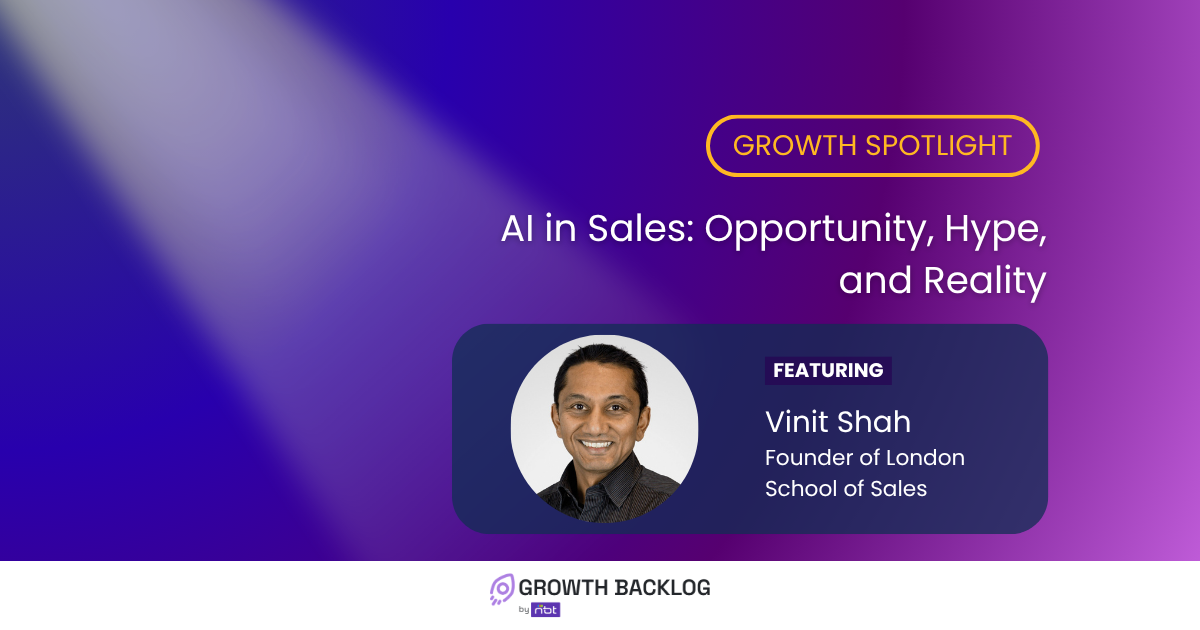Growth Spotlight - AI in Sales: Opportunity, Hype, and Reality