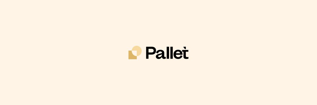 Substack banner for @pallet