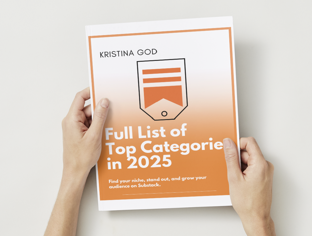 Introducing the The Full List of Substack's Top Categories in 2025 ...