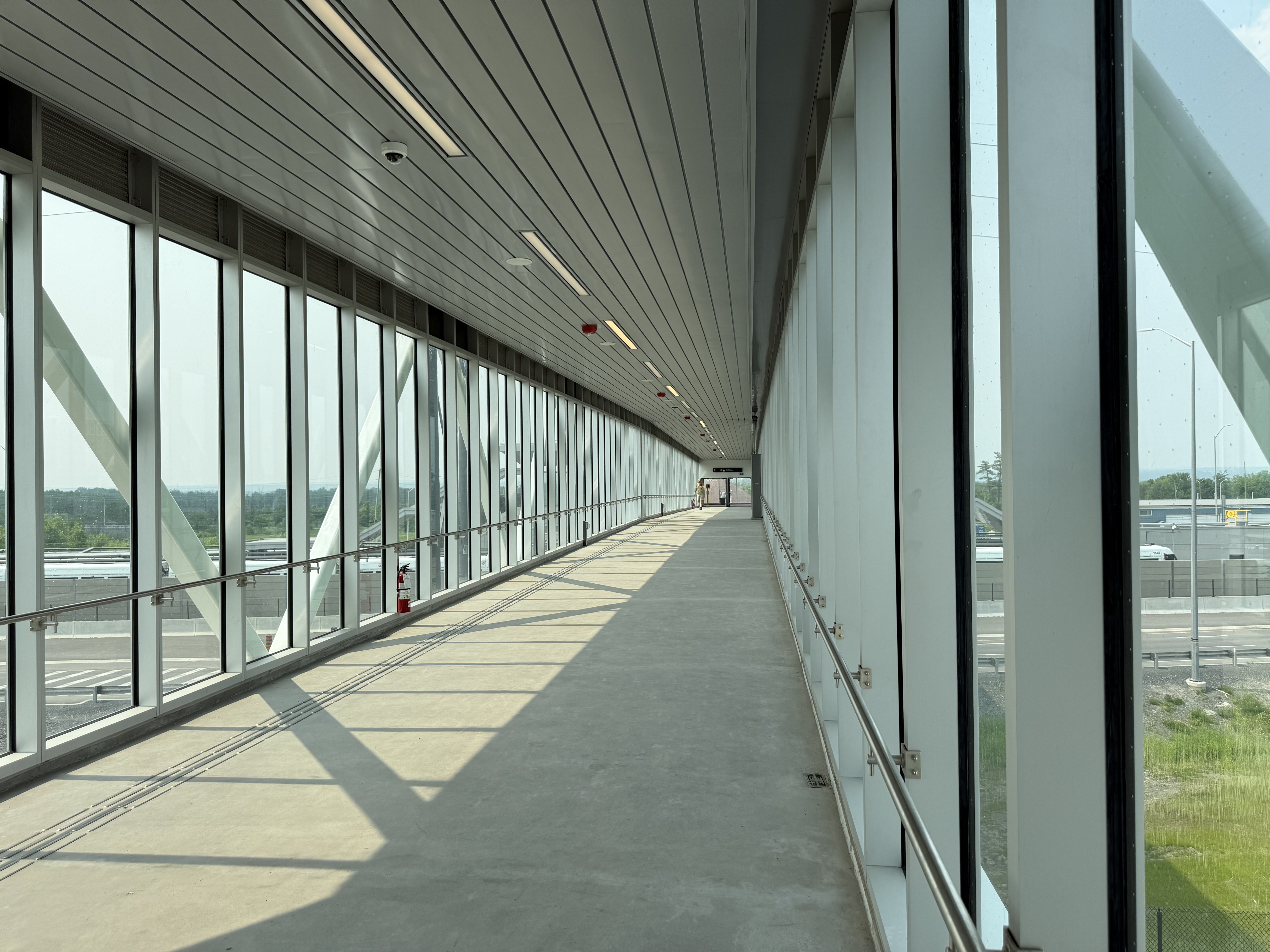 Trim Station - Bridge to the platform