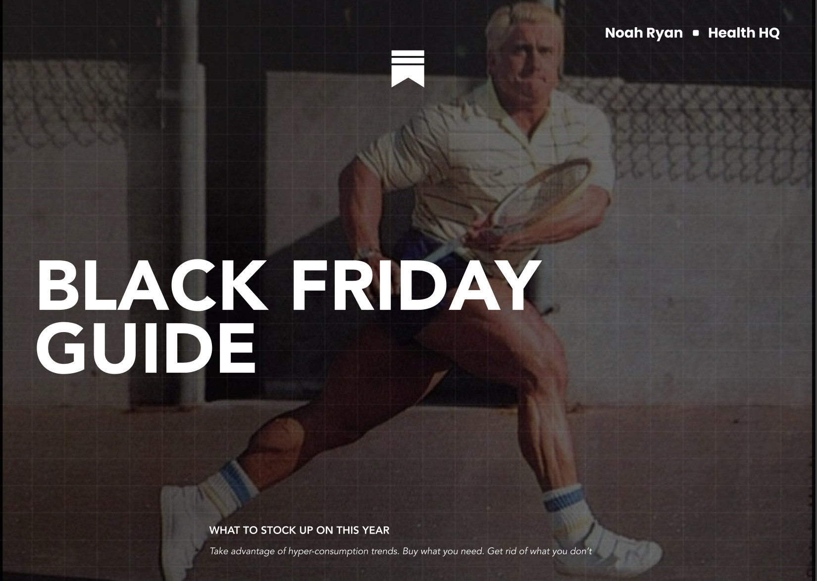 Cover image for Health HQ Black Friday Guide 2025