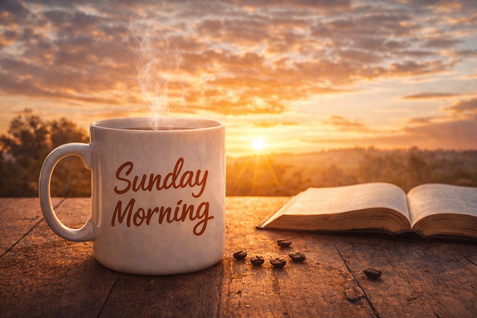 SUNDAY MORNING COFFEE CUP ☕ | Be Still for a While