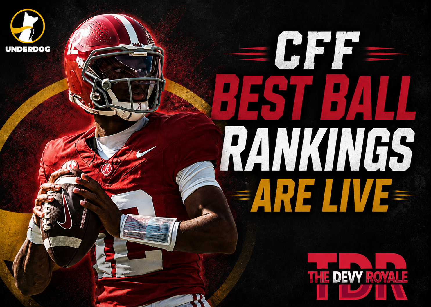 CFF Best Ball Rankings Are Live: Here Are My Favorite Values