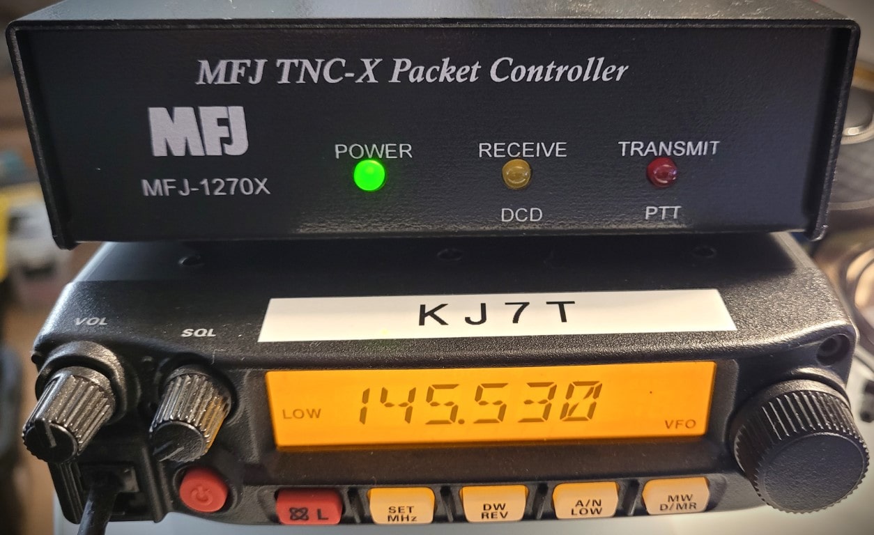 My trusty old Winlink station