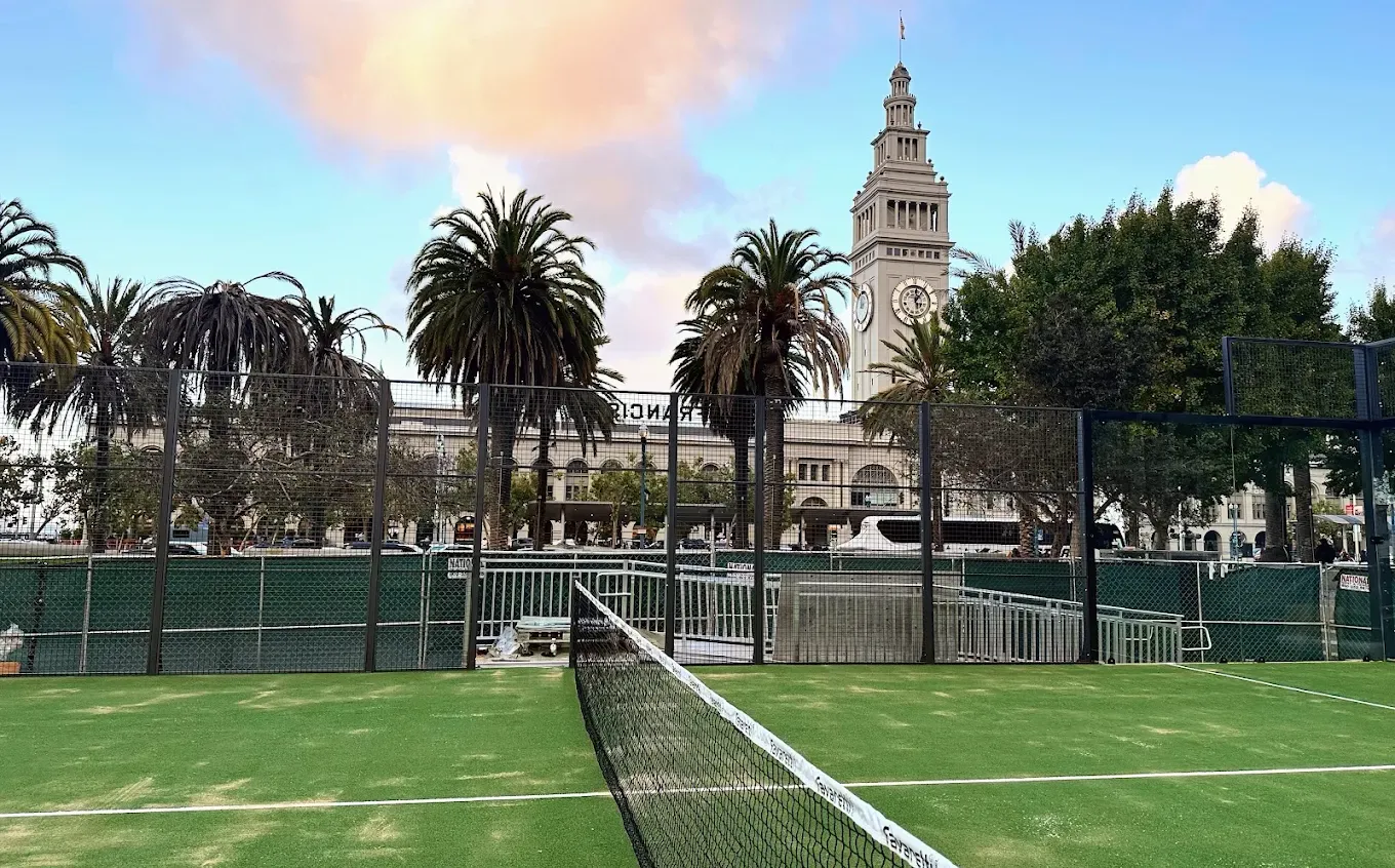 Park Padel at the Embarcadero in San Francisco