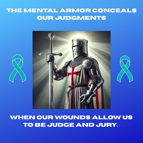 Bind ourselves in judgment.