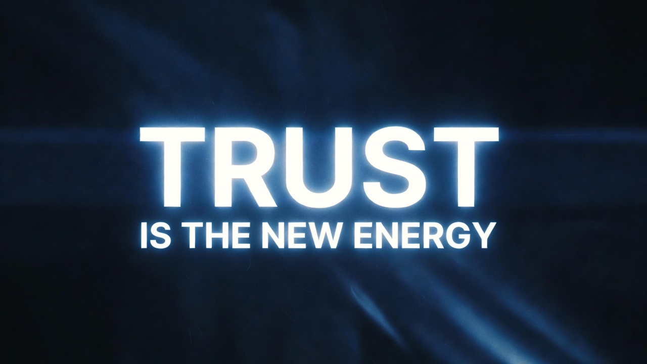 Illustrative hero image accompanying Trust Is the New Energy.