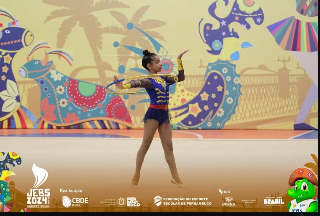 Sarah Hadassa: a promessa rondoniense da ginástica rítmica