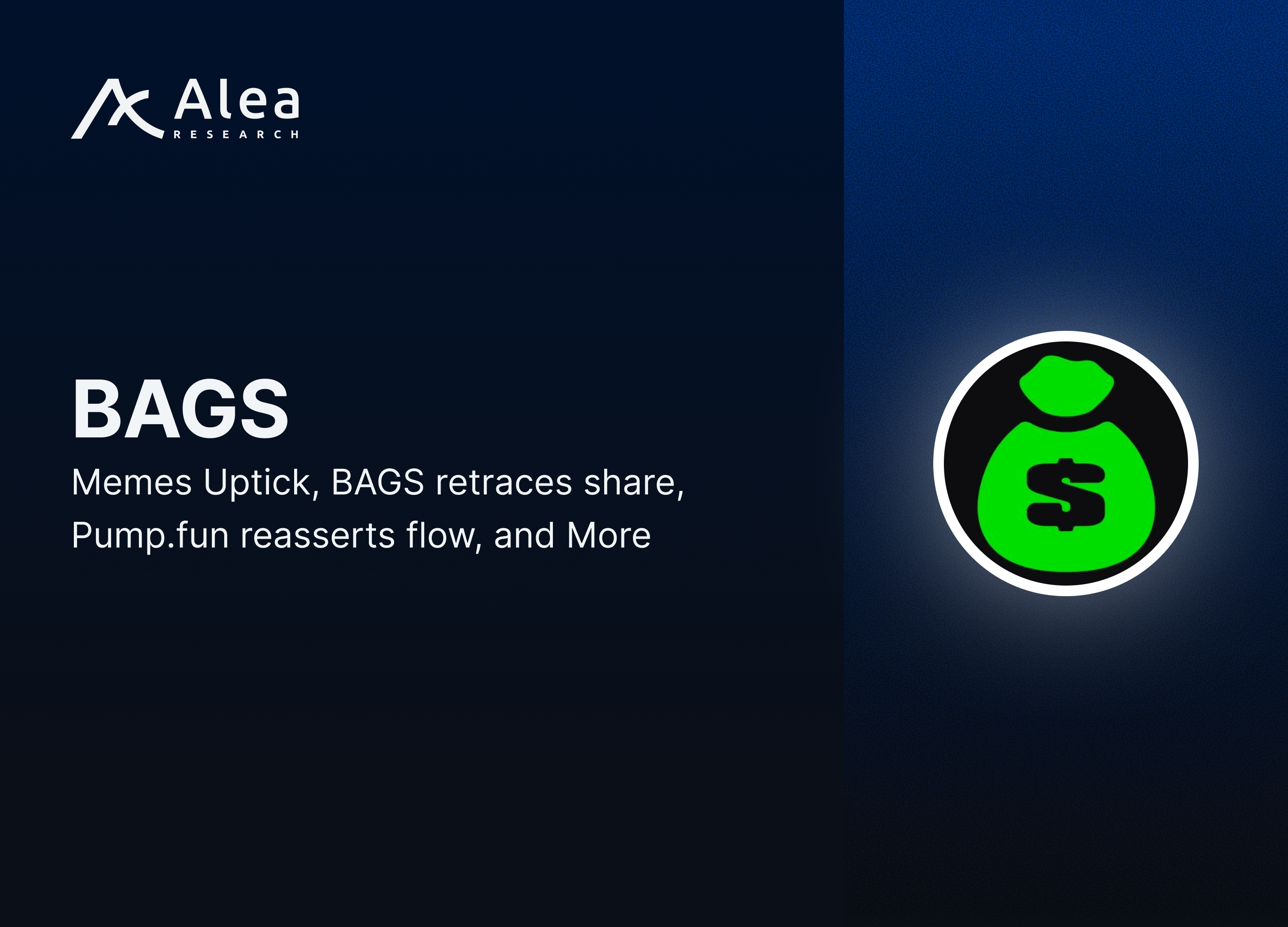 BAGS - - Alea Research Daily Newsletter
