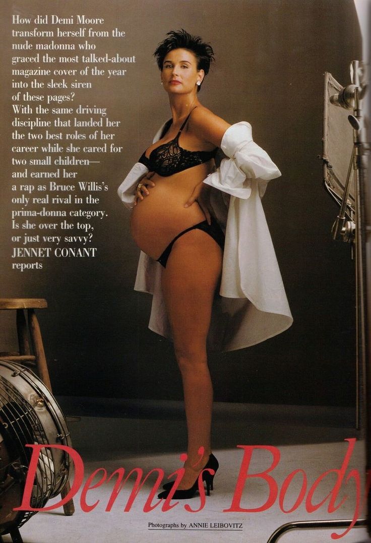 Gossip Reading Club Classic Edition: Demi Moore’s Baby Bump Changes the Game