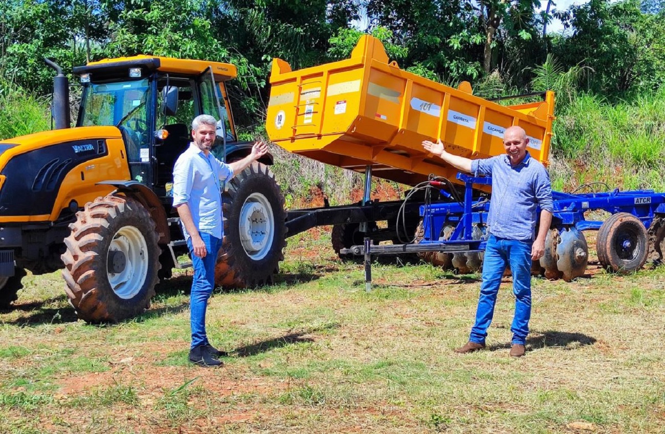 Investimento do deputado Ezequiel Neiva transforma realidade de produtores rurais em Parecis