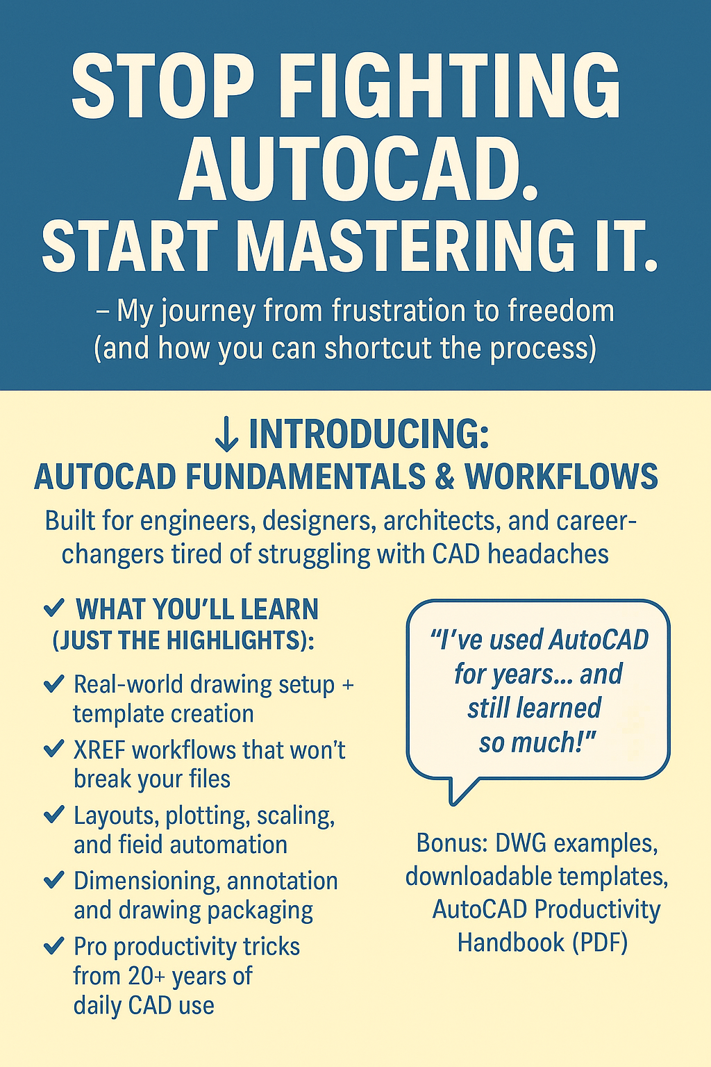 AutoCAD Crashed? Here’s Exactly What To Do Next