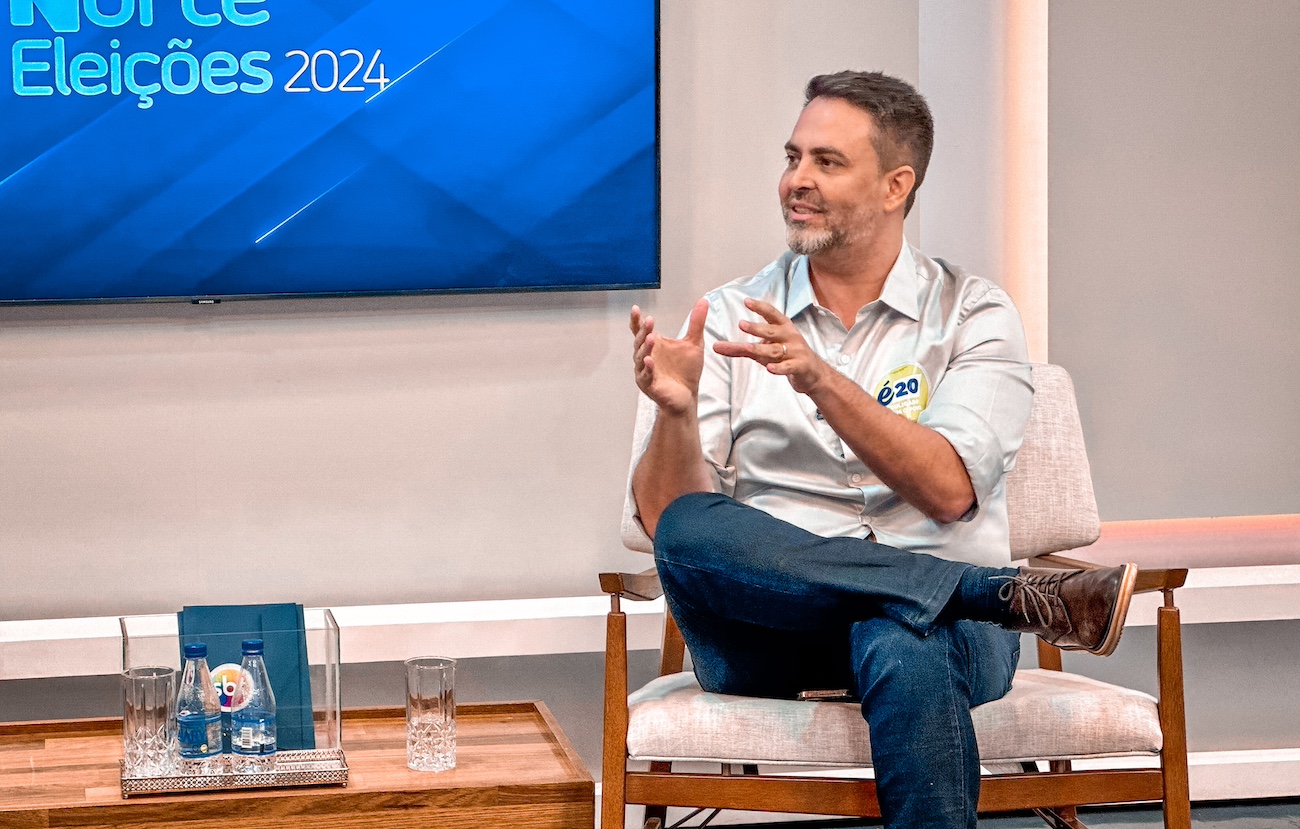 Em sabatina, Léo Moraes garante investimento no esporte, na educação e nos distritos de Porto Velho