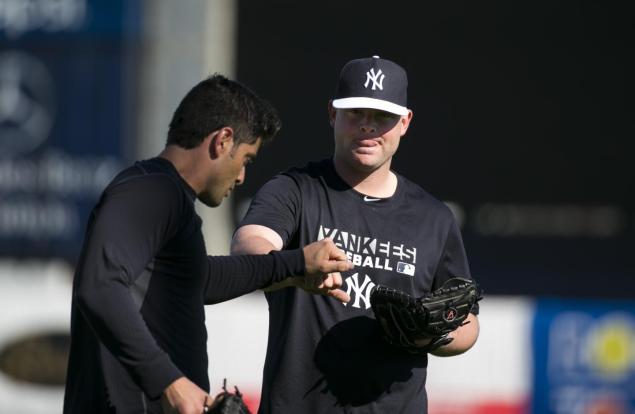 Brian McCann and the Yankees take on the Phillies (Corey Sipkin/New York Daily News)