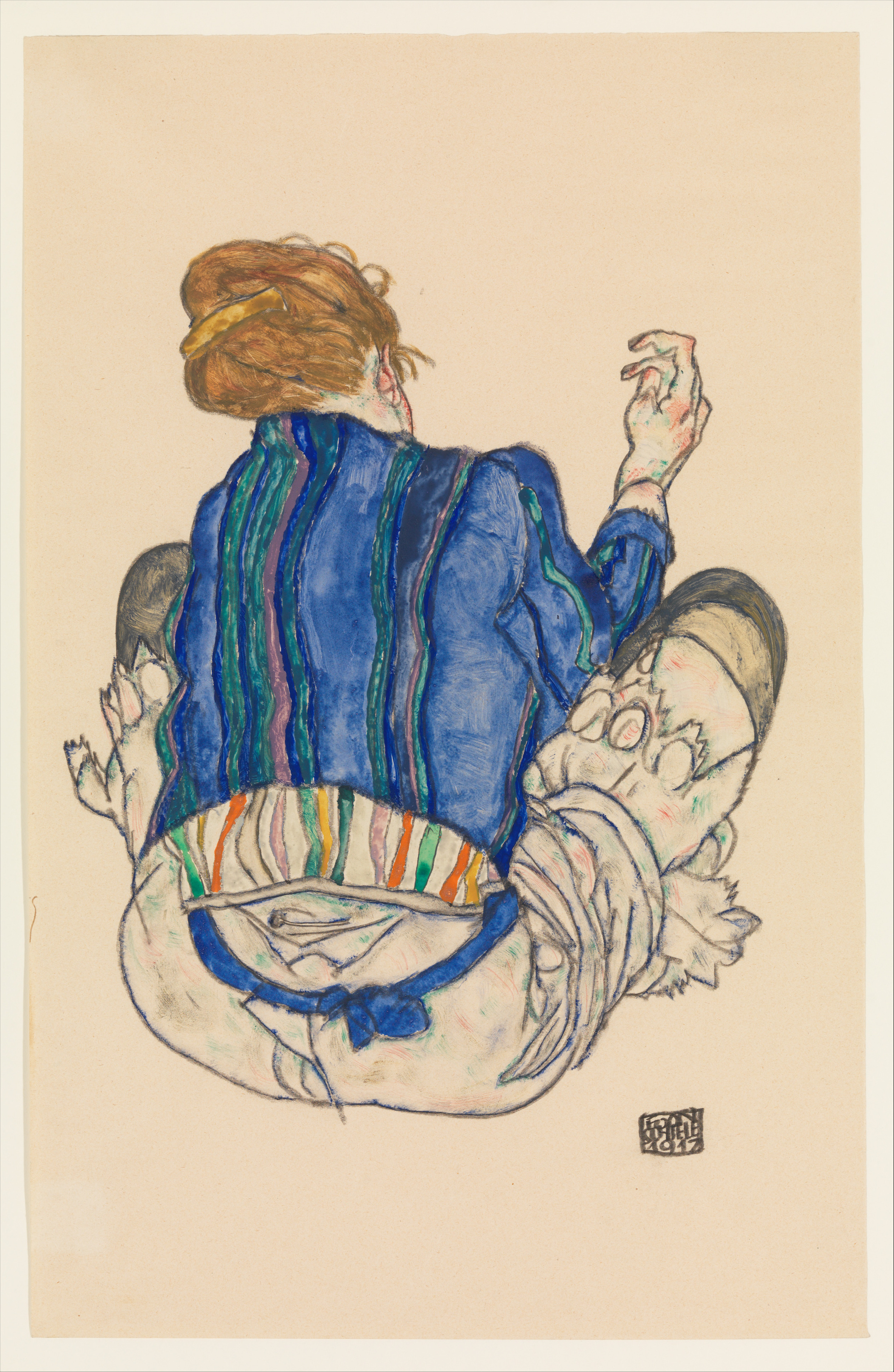 Egon Schiele, Seated Woman
