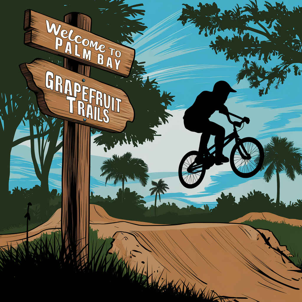 Image for article: Discover the Thrills of Grapefruit Trails: Palm Bay’s Premier Outdoor Adventure 🌴🚵‍♀️