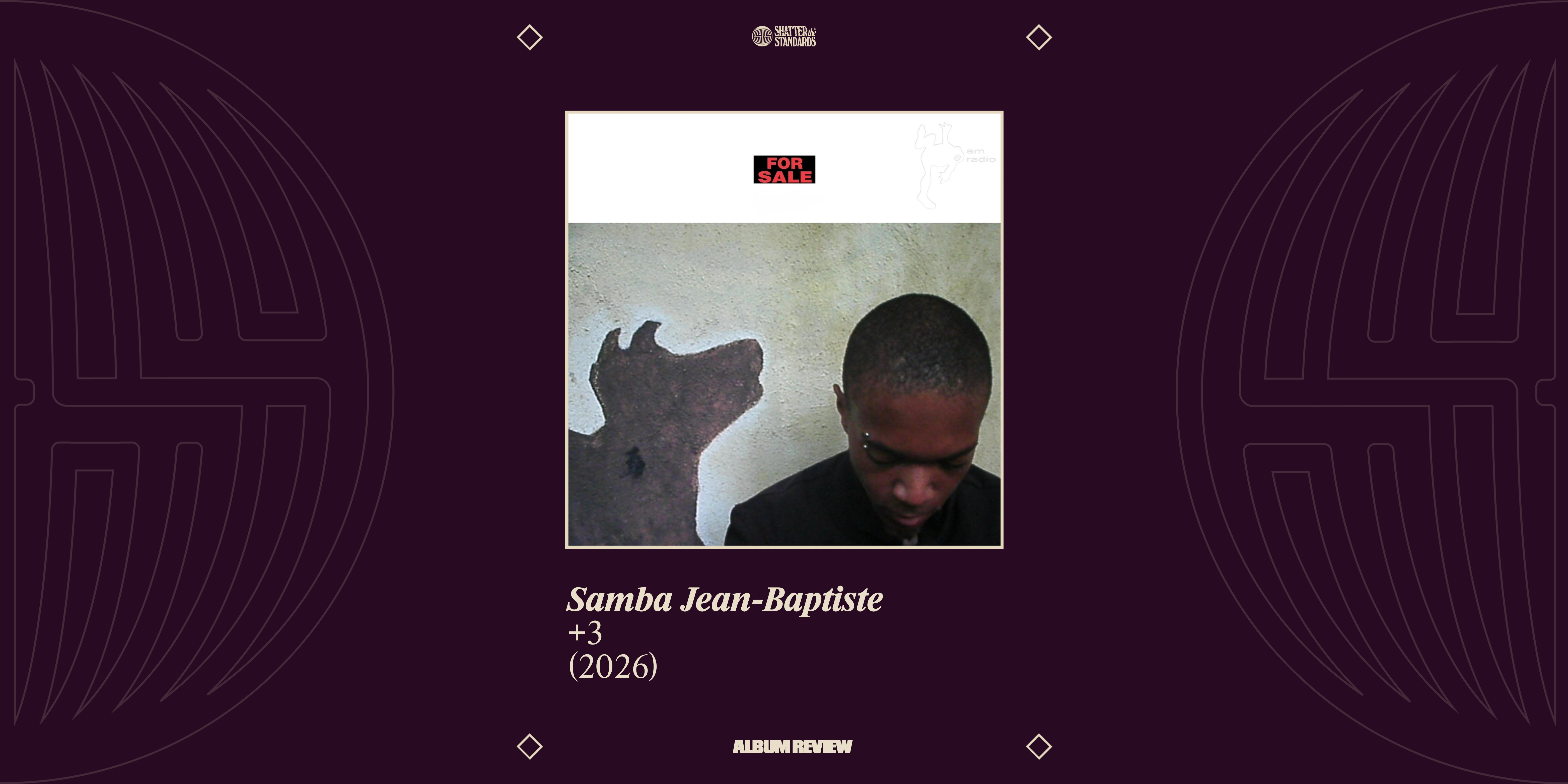 Album Review: +3 by Samba Jean-Baptiste