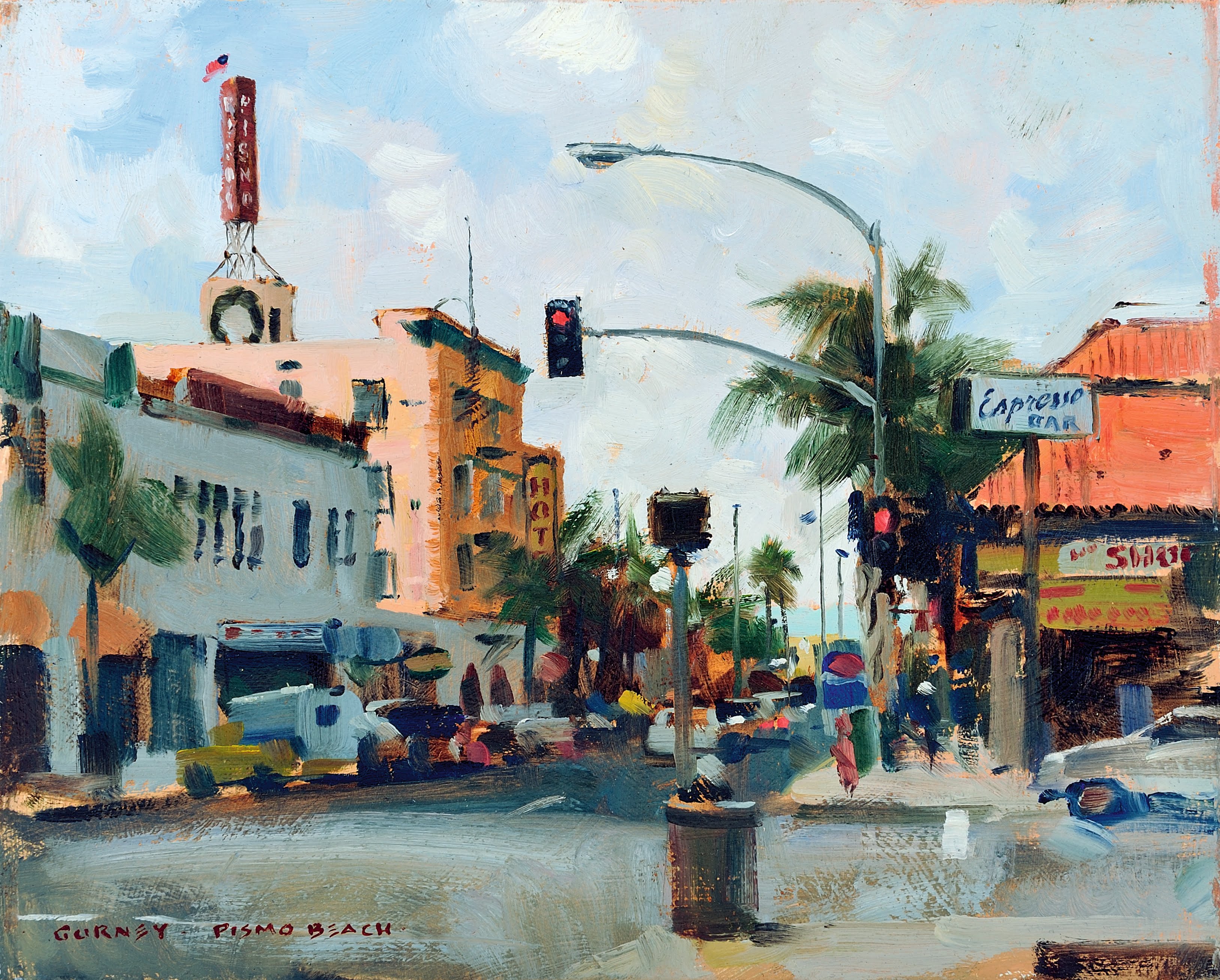 Direct Method Painting Example Direct Painting - by James Gurney - Paint Here