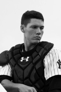 Peter O'Brien may not always be a catcher, but his bat will force the Yankees to find space for him somewhere (Trenton Thunder/Facebook.com)